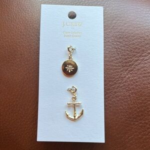 J. Crew Gold Nautical Charm Set Elegant Jewelry
